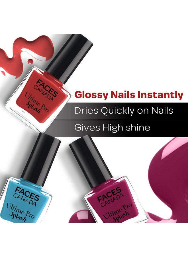 Facescanada Faces Canada Splash Nail Enamel Ballerina 201 8 ml - Image 5