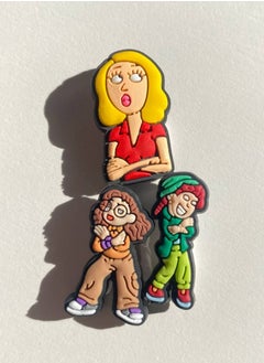 3 Pieces Cartoon Design Broochs