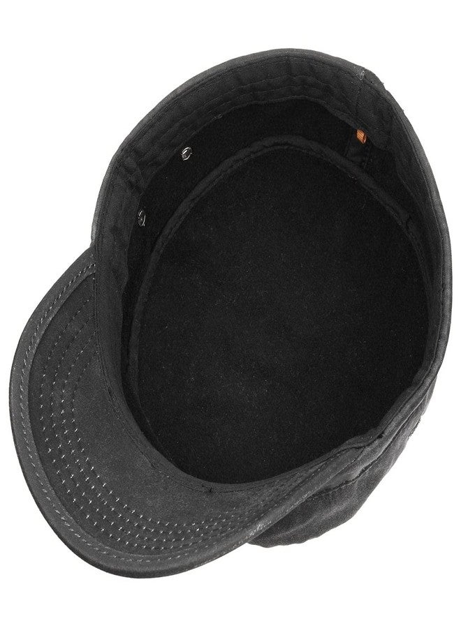 Stetson Datto Winter Army Cap Men Black 7 1/4-7 3/8 - Image 5