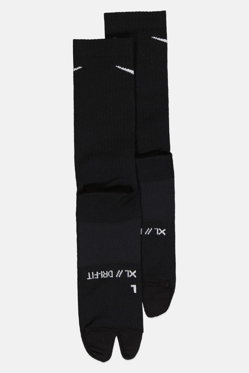 Nike Men 1 Pair Everyday Plus Lightweight Crew Socks, Black  - Image 2