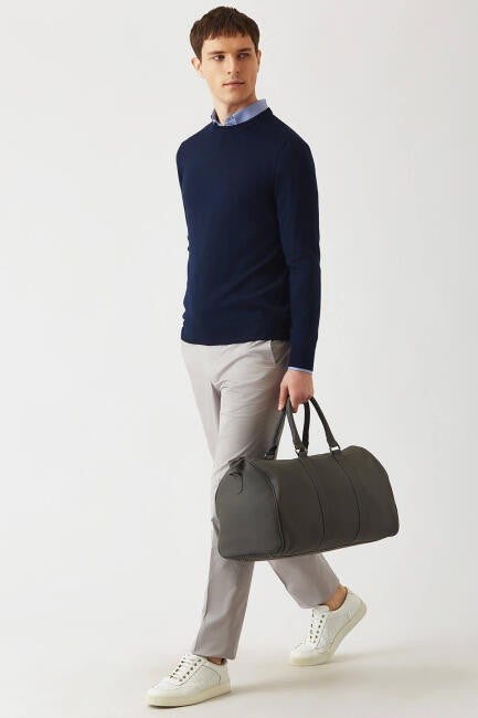 Bisse Men's Crew Neck Knitwear LACİ TR22K22200_D39  - Image 4