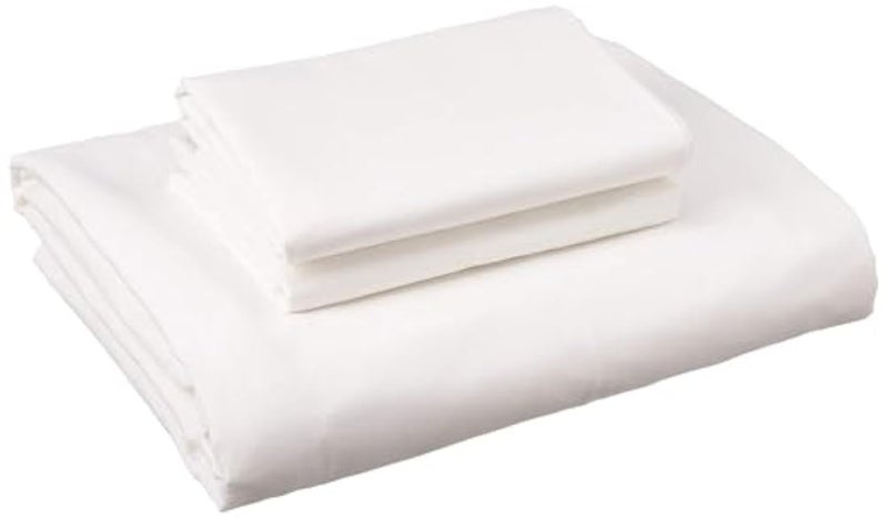 Nice Home Bed Sheet Set 3 Pieces 160 x 200 cm - White