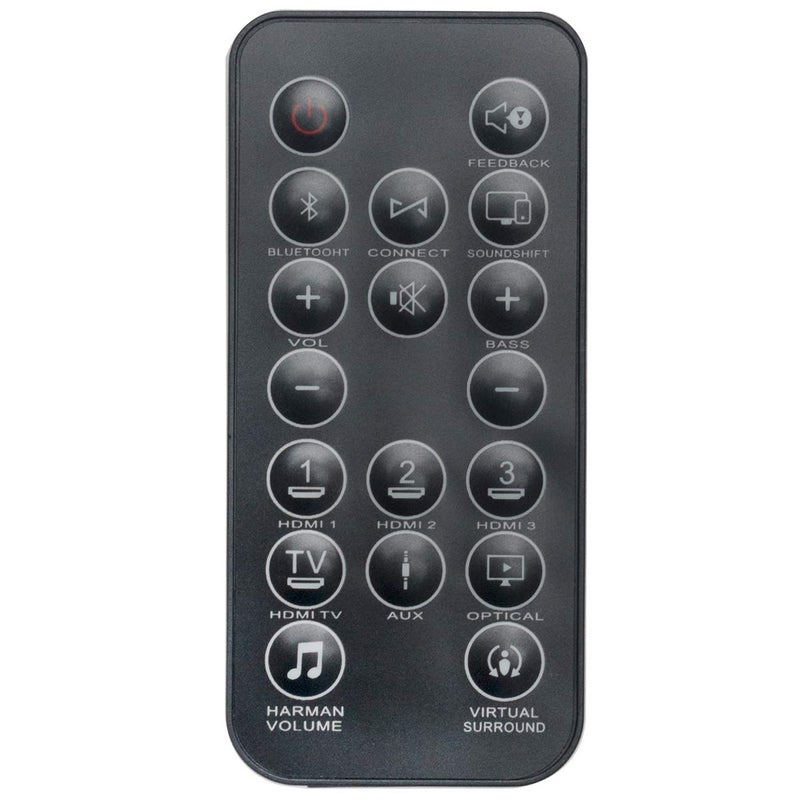 New Replacement Remote Control Applicable for JBL Cinema Soundbar SB450 JBLBAR31BLKAM Sound Bar Cinema SB 450