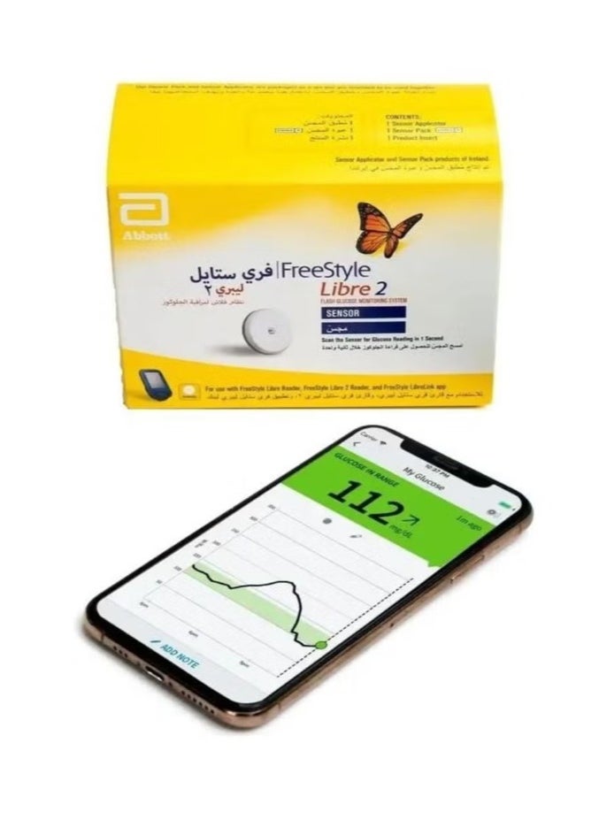 Abbott - Freestyle Libre 2 Blood Sugar Monitoring System - Image 1