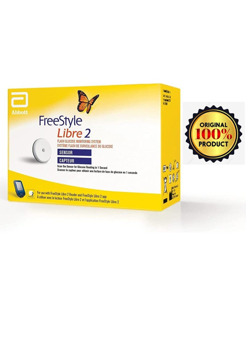 Abbott - Freestyle Libre 2 Blood Sugar Monitoring System - Image 1
