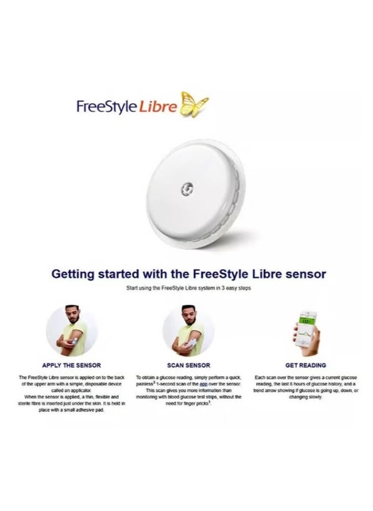 Abbott - Freestyle Libre 2 Blood Sugar Monitoring System - Image 1