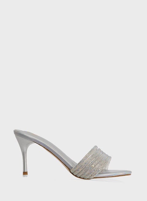 صندل بكعب ديامانتي