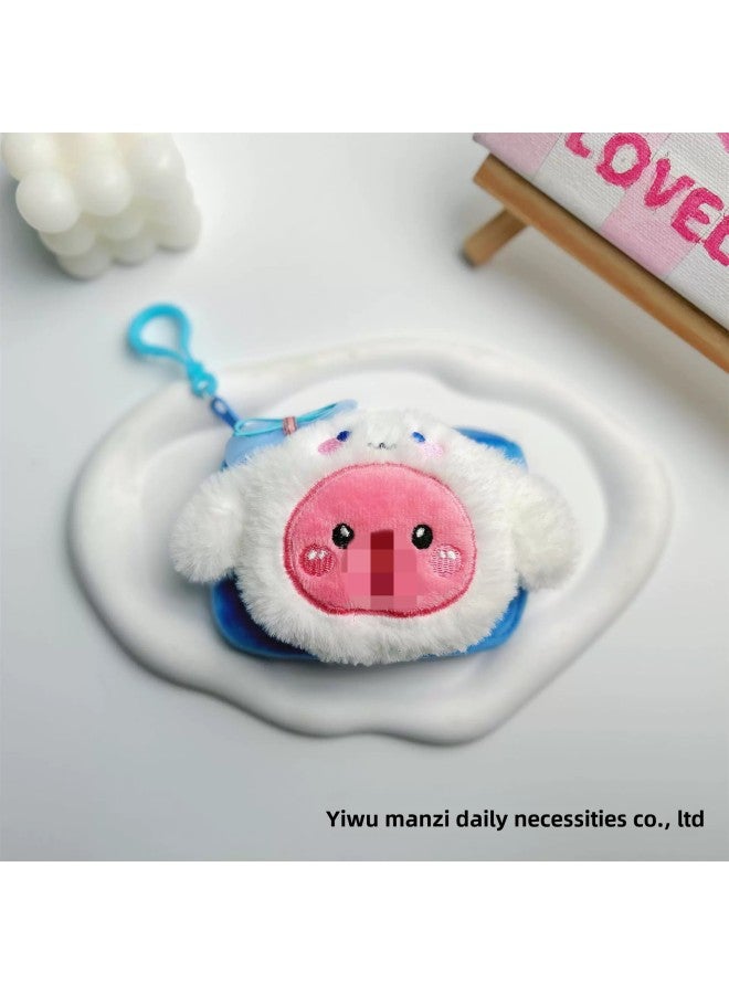 Cute Capybara Long Bag Plush Coin Purse Pendant Kt Yugui Pacha Storage Long Wallet-Specifications:Snapper Burned Long Bag-Color:Long 8.5 * Wide 11.5cm - Image 4