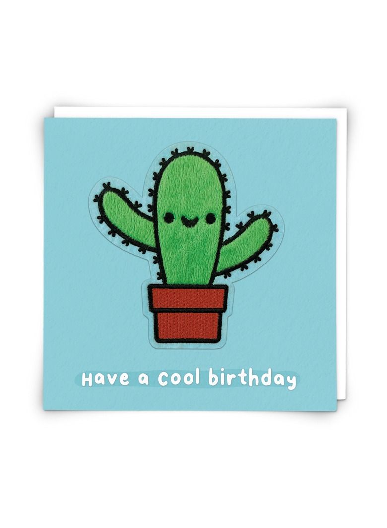 Redback Cards Spike Cactus Have a Cool Birthday Greeting Card