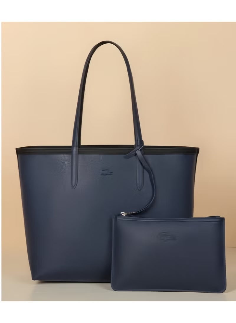 لاكوست حقيبة لاكوست مزدوجة الألوان قابلة للعكس من نوع آنا، NF2142AA حقيبة تسوق للنساء - Image 2