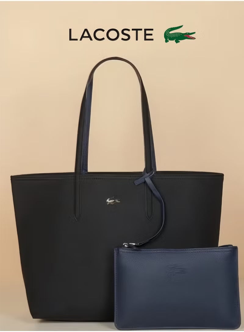 لاكوست حقيبة لاكوست مزدوجة الألوان قابلة للعكس من نوع آنا، NF2142AA حقيبة تسوق للنساء - Image 1