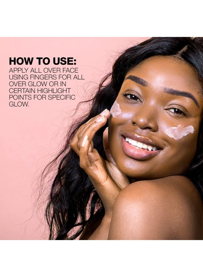 بالاديو برايمر مضيء، وردي لؤلؤي، برايمر للوجه يضيء البشرة، مرطب مع الألوة فيرا وزيت بذور العنب والشاي الأخضر، ينعم التجاعيد والخطوط الدقيقة والمسام - Image 3