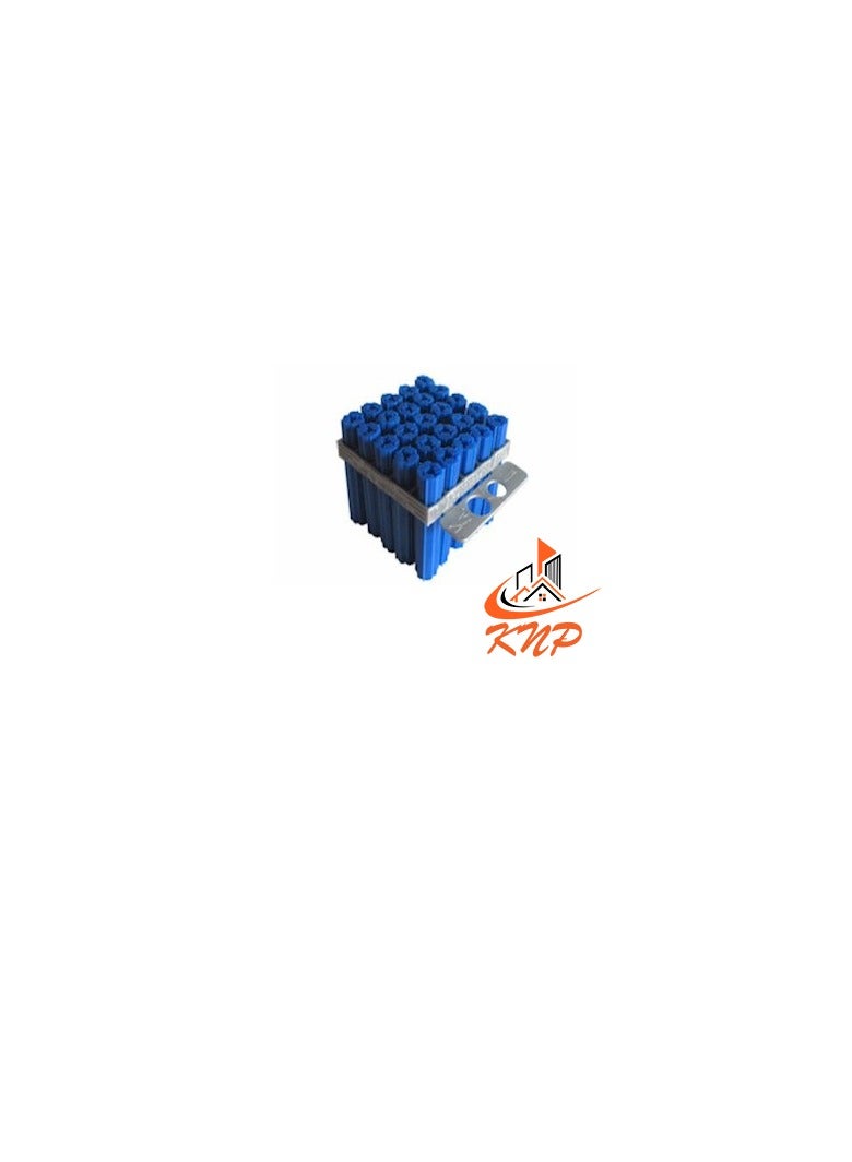 KNP Blue Expanded Plug 8 X 1.5" 35mm - Image 2