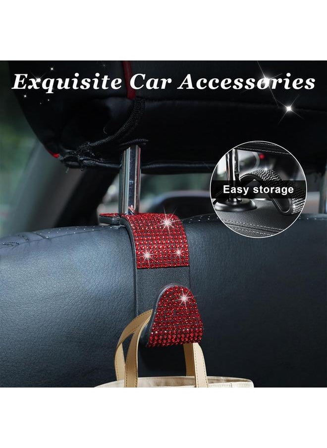 yongsheng Bling Car Seat Headrest Hook Front Seat,Auto Hooks Bling Car Hangers,Bling Car Seat Hanger Backseat  - Image 4