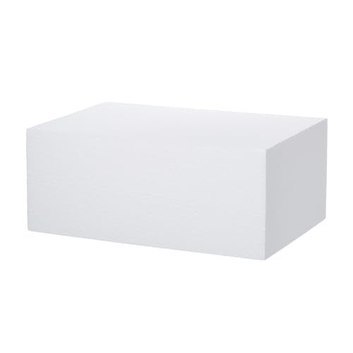 Crafare Craft Foam Blocks Large 17X11X7inch Polystyrene EPS Foam Blocks for Arts Projects Sculptures Modeling Floral Arrangements and Centerpieces - Image 1