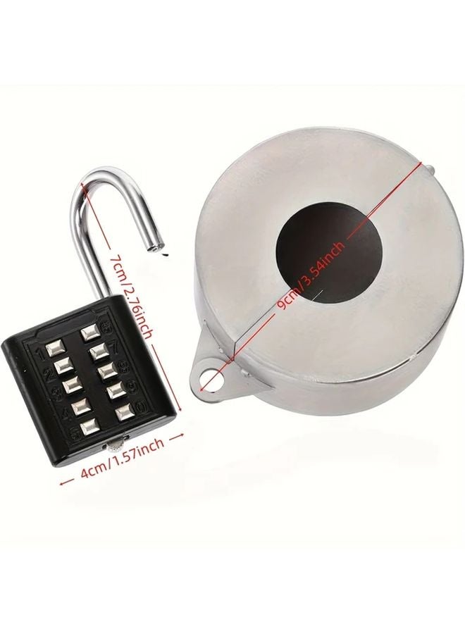 قفل صنبور خارجي متين مضاد للسرقة، غطاء صنبور الخرطوم للحدائق ومنازل الرحلات - Image 3