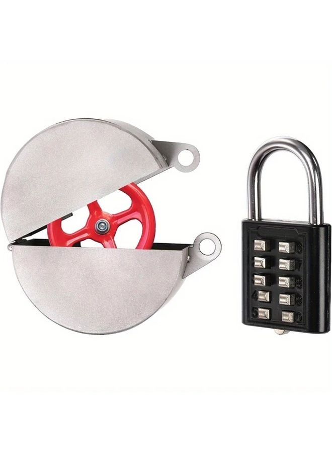 قفل صنبور خارجي متين مضاد للسرقة، غطاء صنبور الخرطوم للحدائق ومنازل الرحلات - Image 1