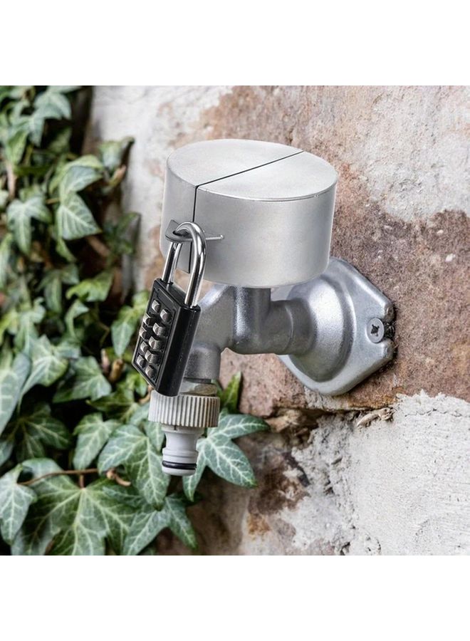 قفل صنبور خارجي متين مضاد للسرقة، غطاء صنبور الخرطوم للحدائق ومنازل الرحلات - Image 4