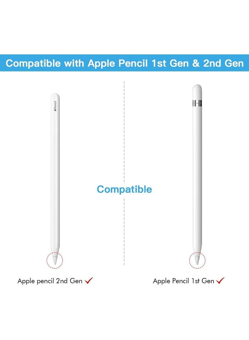 أطراف استبدال لأقلام Apple Pencil – حساسية عالية لريش قلم Apple – متوافقة مع Apple Pencil الجيل الأول والثاني (4 قطع) - Image 2