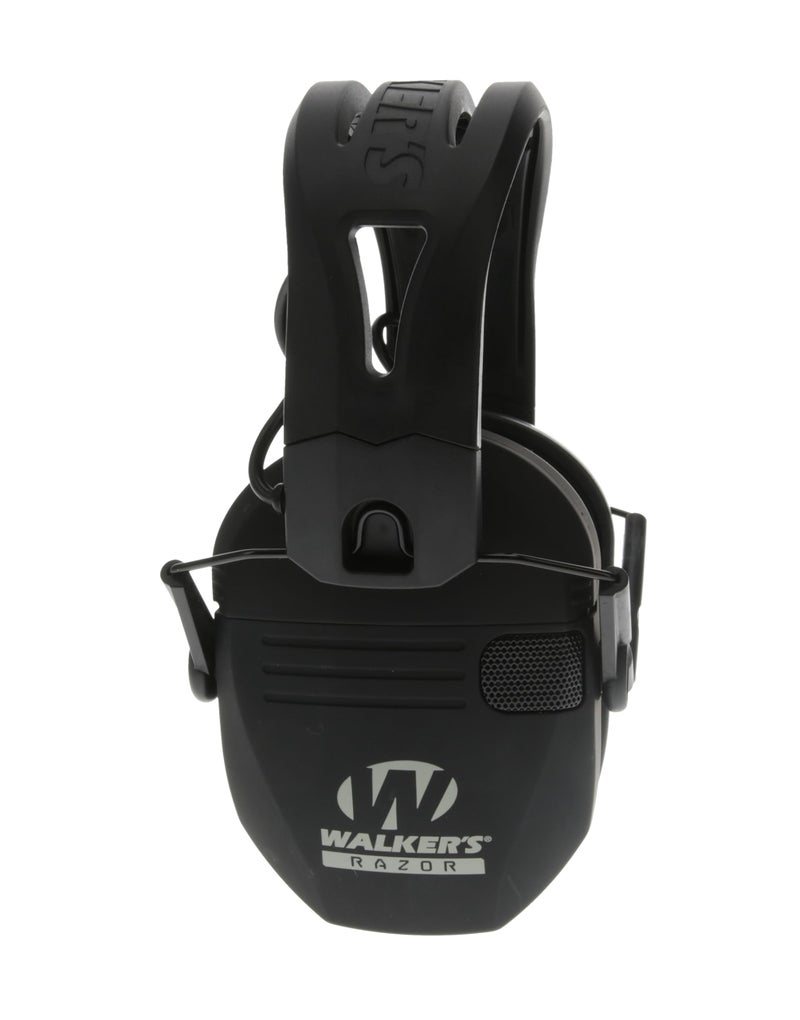 Walker's سماعات الأذن واكرز رايزر تاكتي-غريب - سوداء، حزام رأس سيليكون مركب عالي الأداء غير قابل للانزلاق - وضوح صوت طبيعي كامل نطاق ديناميكي 23 NRR - Image 3