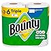Bounty SelectASize Paper Towels White 2 Triple Rolls 6 Regular Rolls - Image 1