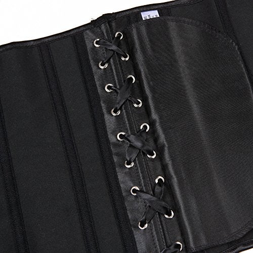 Kranchungel Corset Tops for Women: Pirate Corset Halloween Costumes Woman 2025 Photo Shoots Aged 25-35 4X-Large Black - Image 5