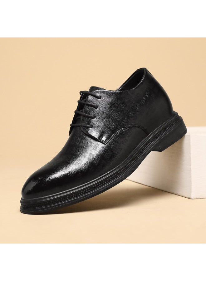 15MINS New British Brogues Men's Shoes With Hidden Height Increase, Office & Workplace Business Shoes For Shorter Men - Image 3