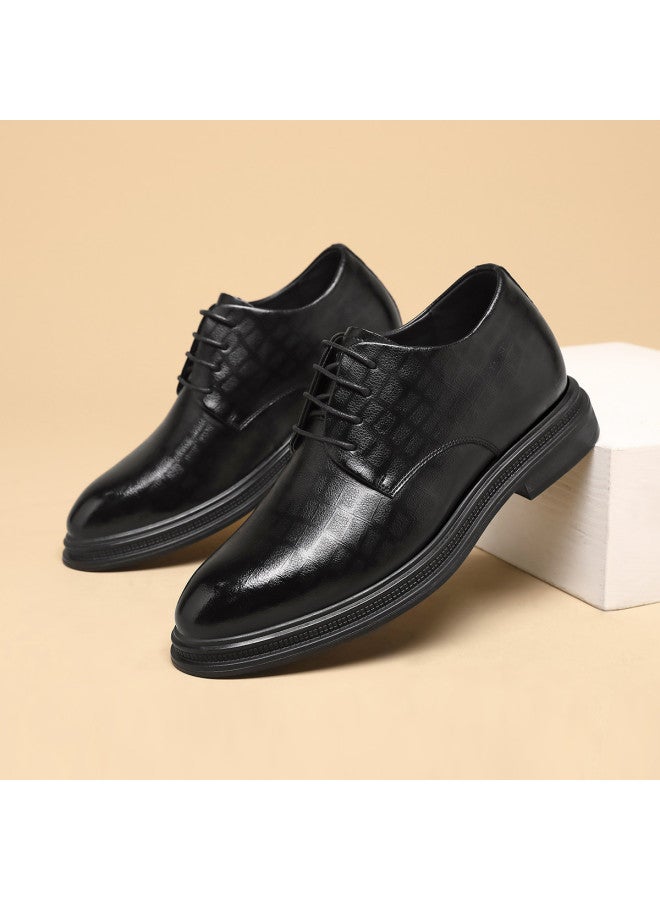 15MINS New British Brogues Men's Shoes With Hidden Height Increase, Office & Workplace Business Shoes For Shorter Men - Image 5