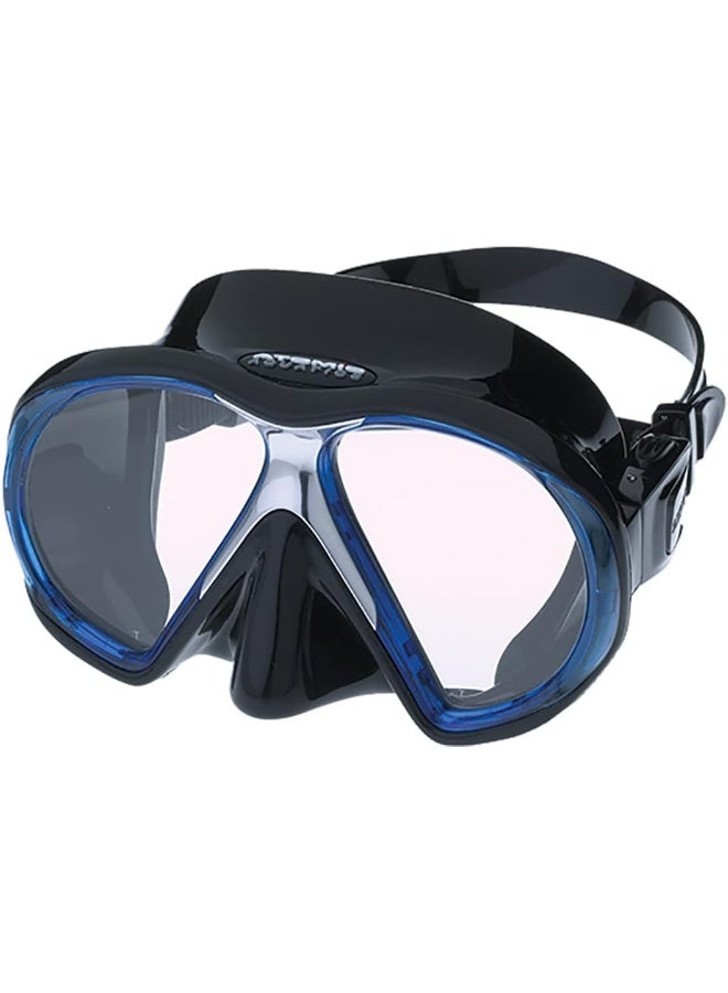 Atomic Aquatics Atomic Aquatics MASK SUBFRAME BLACK W/BLUE