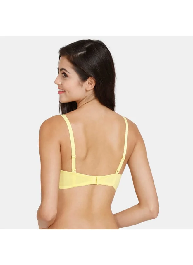 zivame Zivame Solid Padded Bra with Adjustable Shoulder Straps