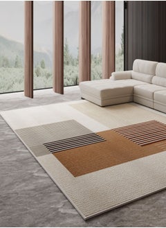 NKX Nordic Light Luxury Living Room Carpet with Plastic bottom crystal velvet 140 X 200cm  - Image 1