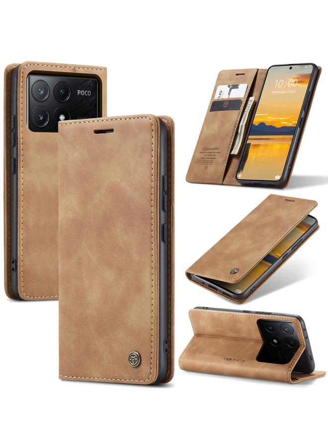 The Bros Case For Xiaomi Poco X6 Pro 013 Multifunctional Horizontal Flip Leather Phone Case