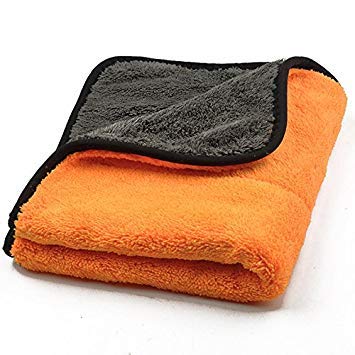 OAN All Purpose Microfiber Cloth for Cleaning, Dusting, Detailing & Polishing (All Vehicles, Office, Kitchen, Home) | 800 GSM | 45x45 cm (45 x 45 cm, 3Pc, Multicolor) - Image 4