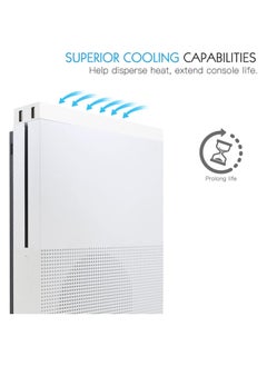 Y&D Xbox One S Cooling Fan, Fan Stand Compatible with 3 Built-in High Speed Fans, 2-Port USB Charing & Data Syncing and L/H Switch (Only one S)  - Image 2