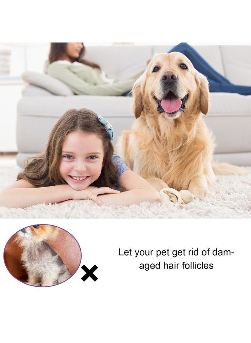 YEGBONG Pet Hair Regrowth Spray Hair Conditioning for cats and dogs Hair Removal spray for damaged hair follicles - Image 4