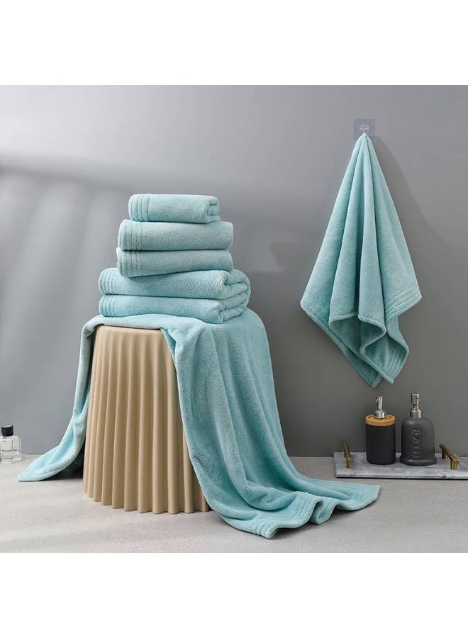 Reefi Modern Quick-Dry Towel, Turquoise, M - Image 2
