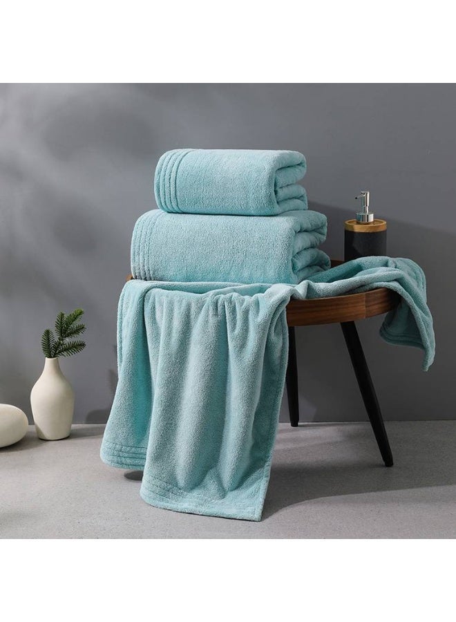 Reefi Modern Quick-Dry Towel, Turquoise, M - Image 1