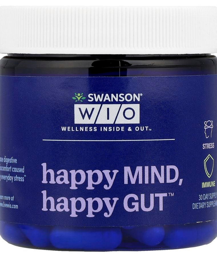 Happy Mind Happy Gut™ 30 Veggie Capsules