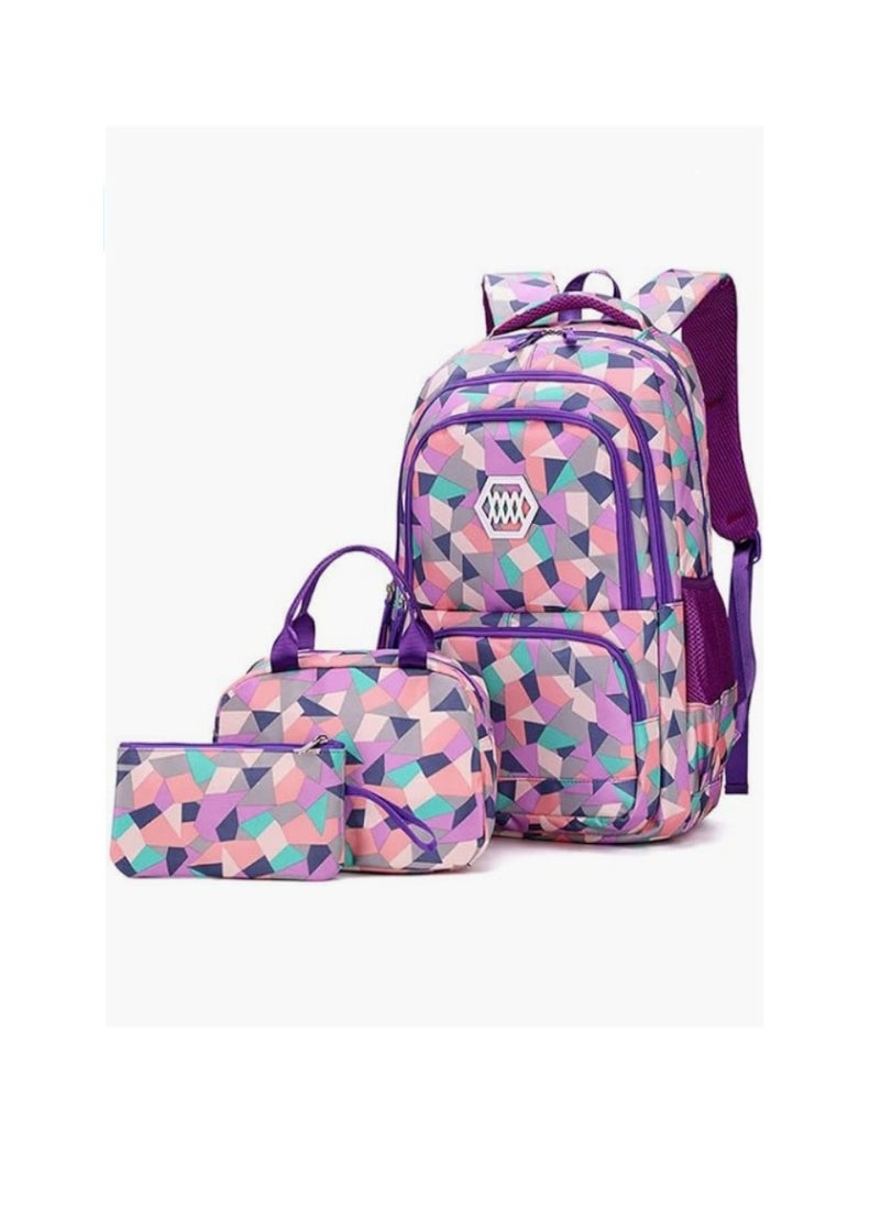 Generic Kids Rolling Backpacks Large Capacity Children School Bag Wheeled Boys Girls Luggage Bag Fashion Printed Trolley Bags for Elementary and Middle School  - Image 1