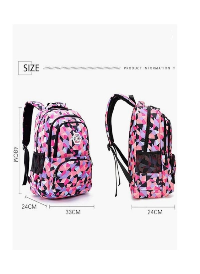 Generic Kids Rolling Backpacks Large Capacity Children School Bag Wheeled Boys Girls Luggage Bag Fashion Printed Trolley Bags for Elementary and Middle School  - Image 2