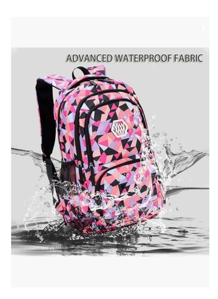 Generic Kids Rolling Backpacks Large Capacity Children School Bag Wheeled Boys Girls Luggage Bag Fashion Printed Trolley Bags for Elementary and Middle School  - Image 3