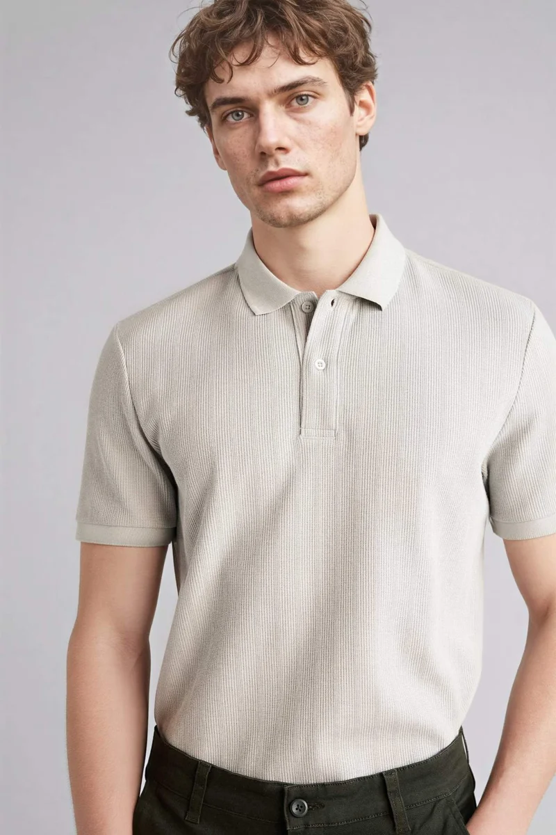 ديفاكتو Short Sleeve Polo T-Shirt