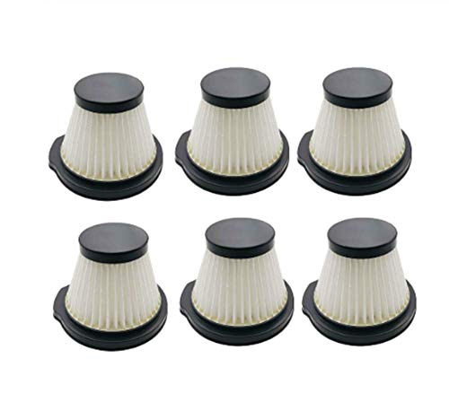 WuYan 6PCS Hepa Filter for Xiaomi Deerma DX115 DX115S DX115C Portable Vacuum Cleaner - Image 1