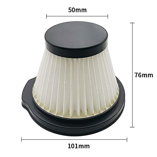 WuYan 6PCS Hepa Filter for Xiaomi Deerma DX115 DX115S DX115C Portable Vacuum Cleaner - Image 4