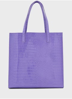 Ted Baker Croccon Large Icon Tote Bag  - Image 1