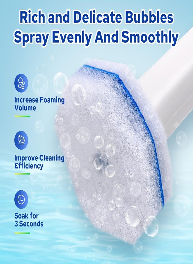Cecailin® 60pcs Disposable Toilet Brush.Toilet and Bathroom Cleaning.Toilet Wand Refill,Disposable Toilet Bowl Cleaner Wand.Toilet Brush Head.Toilet Wand - Image 3