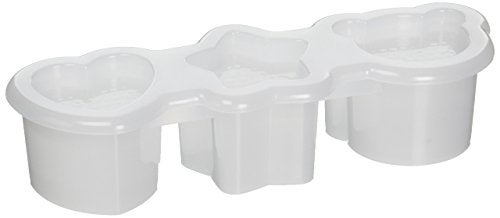 Inomata Imonata Triangle Sushi Mold, 7 x 2-1/4 x 1-1/2in, White - Image 1