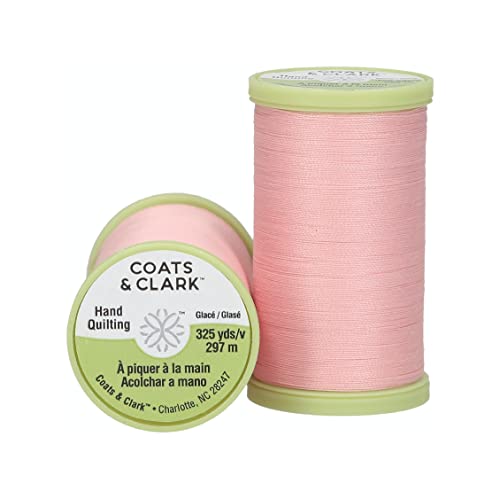 COATS CLARK COATS & CLARK Inc S960-1210 Dual Duty Plus Hand Quilting Thread, 325-Yard, Pink - Image 4
