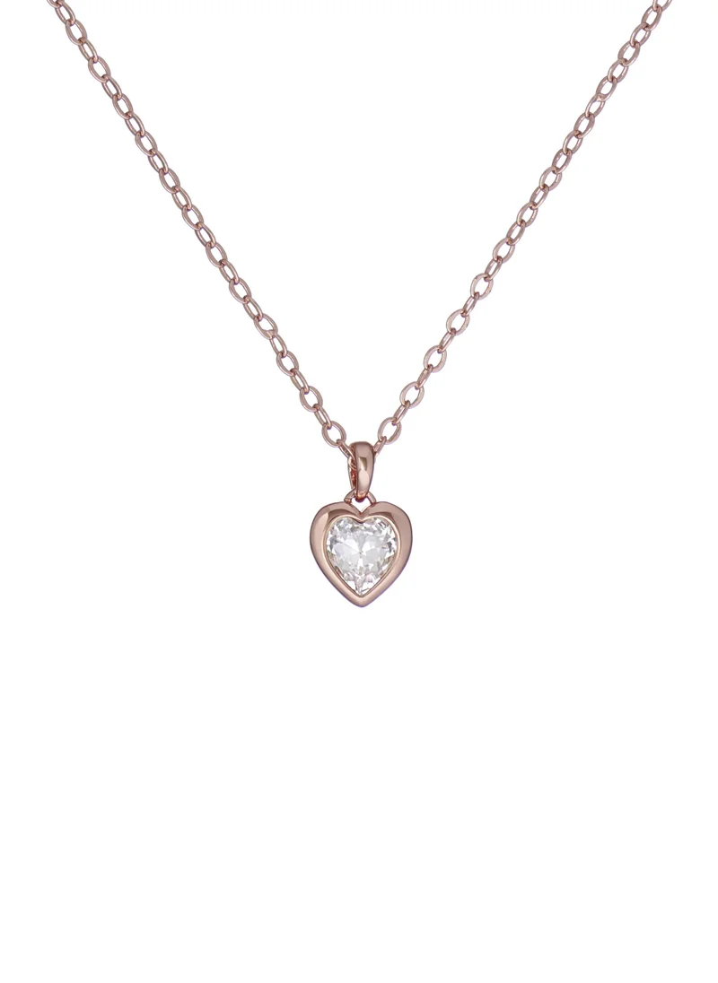 Ted Baker Hannela Crystal Heart Pendant Necklace