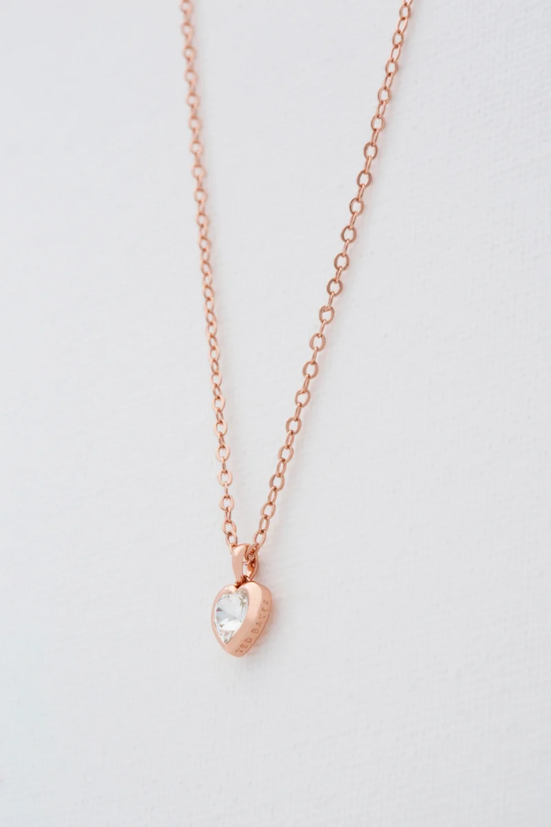 Ted Baker Hannela Crystal Heart Pendant Necklace